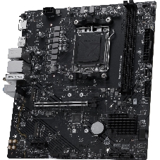 Материнская плата MSI PRO A620AM-G EVO WIFI, AM5, AMD A620A, 2xDDR5, 4xSATA, 2xM.2, 1xPCIe 4.0 x16, 1xPCIe 3.0 x1, 1xHDMI, 1xDisplayPort, 1x 2.5Gb LAN, 4xUSB 5Gbps Type-A, 2xUSB 2.0, 3x3.5 мм, 7.1, microATX