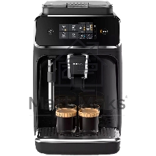 Кофемашина автоматическая Philips EP2224/10 черный, исп. кофе - молотый/зерновой, 1.8 л, 1500 Вт, 15 Бар.