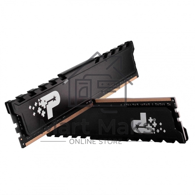 Оперативная память Patriot Signature Premium, DDR4, 16GB (2x8 GB), 2666 MHz, CL19, DIMM, радиатор, черный