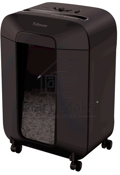 Шредер Fellowes PowerShred LX85 (секр.P-4)/перекрестный/12лист./19лтр./скрепки/скобы/пл.карты