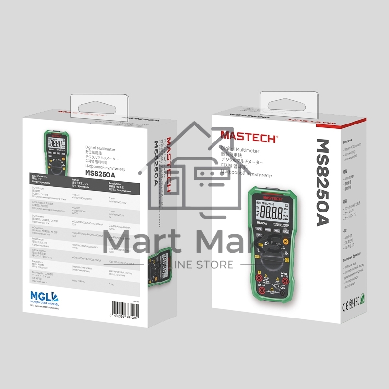 Профессиональный мультиметр MS8250A MASTECH