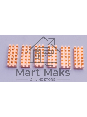 Медный радиатор 8х22х3 мм