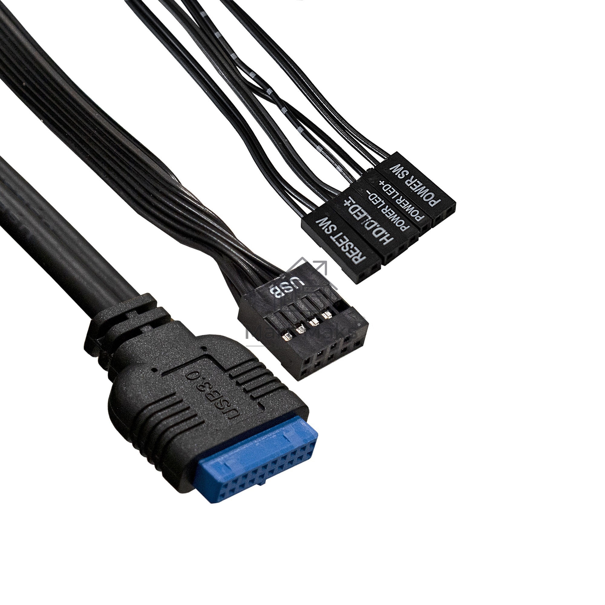 Компьютерный корпус Minitower ExeGate BAA-114U2-UNS400 (mATX, БП UNS400 с вент. 12см, 1*USB+2*USB 3.0, аудио, черный)