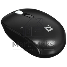 Мышь беспроводная Defender Smart MM-396 черный, 1600 dpi, радиоканал, Bluetooth, USB, кнопки - 3