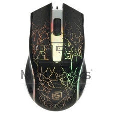 Мышь проводная Oklick 395M SHADOW черный, 1500 dpi, USB, кнопки - 3