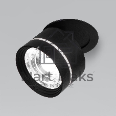 Встраиваемый светодиодный светильник 25035/LED 8W 4200K чёрный