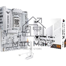 Материнская плата ASUS TUF GAMING B850-PRO WIFI7 W NEO, AM5, AMD B850, 4xDDR5, 4xSATA 6Gb/s, 3xM.2 PCI-E, 1xPCI-E 5.0 x16, 1xPCI-E 4.0 x16, 2xPCI-E 4.0 x1, 1xDisplayPort, 1xHDMI, 1x2.5Gb Ethernet, 2xUSB 10Gbps Type-A, 2xUSB 10Gbps Type-C, 4xUSB 5Gbps Type-A, 2xUSB 2.0 Type-A, 3x3.5 мм, 7.1, ATX