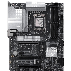 Материнская плата MSI PRO Z890-P WIFI6E, LGA1851, Intel Z890, 4xDDR5, 4xSATA, 4xM.2, 1xPCIe 5.0 x16, 2xPCIe 4.0 x4, 1xPCIe 4.0 x1, 1xHDMI, 1xDisplayPort, 1x 5Gb LAN, 8xUSB (4xUSB 2.0, 2xUSB 5Gbps, 1xUSB 10Gbps Type-A, 1xUSB 10Gbps Type-C), 3x3.5 мм, 7.1, ATX