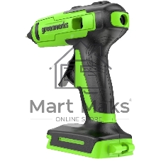 Пистолет клеевой аккумуляторный GreenWorks G24GLG, 24V, 11 мм, без АКБ и ЗУ (3502207)