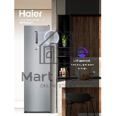 Холодильник Haier CEF537ASD серебристый двухкамерный 263/105 л морозилка снизу, No Frost