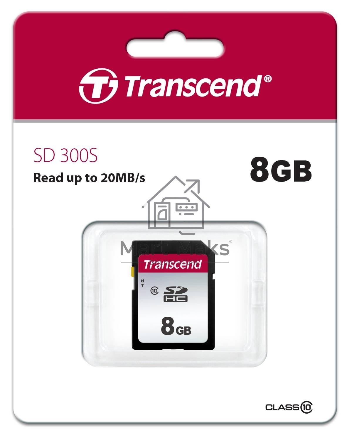 Флеш карта Transcend 8GB SDHC Class 10 UHS-I U1 R95, W45MB/s
