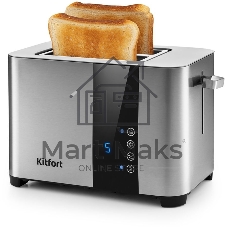 Тостер Kitfort KT-2047 850Вт нержавеющая сталь