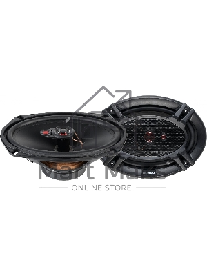 Колонки автомобильные Soundmax SM-CSI693 260Вт 92дБ 4Ом 15x23см (6x9дюйм) (ком.:2кол.) коаксиальные трехполосные