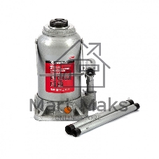 Домкрат гидравлический бутылочный Matrix, 20 т, h подъема 244–449 мм