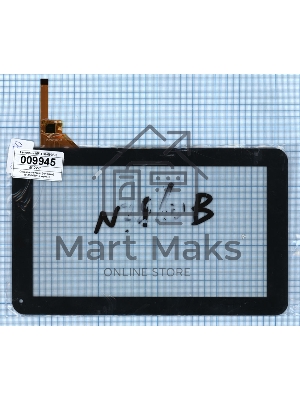 Сенсорное стекло (тачскрин) FPC-TP090001(M906)-00, черное