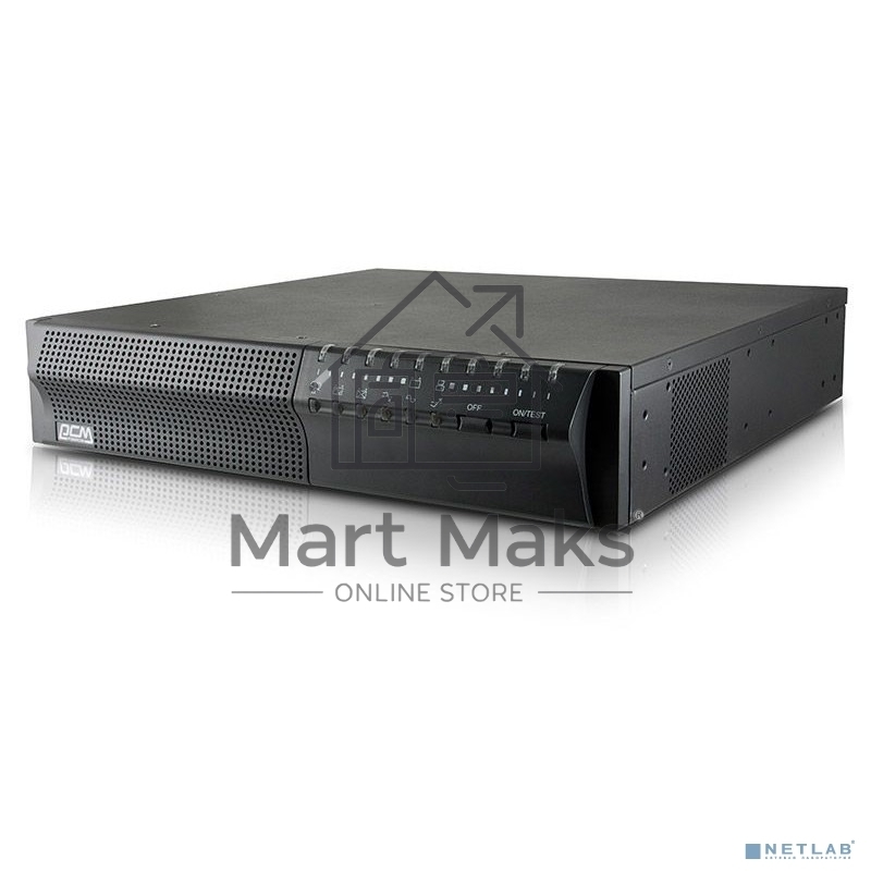 Источник бесперебойного питания Powercom Smart King Pro+ SPR-1500 LCD 1200Вт 1500ВА черный
