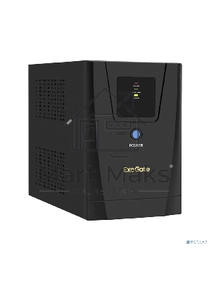 Источник бесперебойного питания ExeGate EX292802RUS SpecialPro UNB-1600.LED.AVR.2SH.3C13.USB 1600VA/950W, LED, AVR, 2*Schuko+3*C13, USB,съемн.кабель, металлический корпус, черный