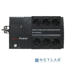 Источник бесперебойного питания CyberPower BS450E черный 450VA