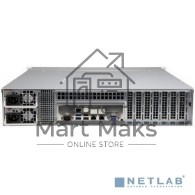 Компьютерный корпус Supermicro server chassis CSE-LA26E1C4-R609LP, 2U, 12x 3.5