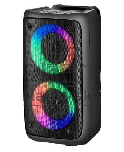 Портативная колонка Defender  Boomer 20 20Вт  Light/BT/FM/USB/AUX/MIC черный