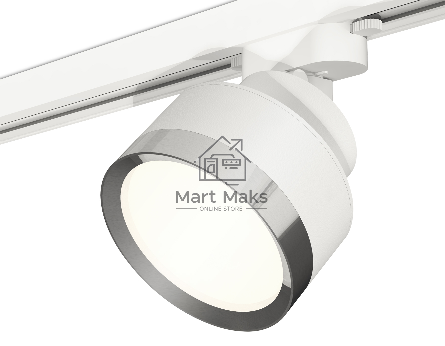 Светильник Ambrella light XT8101003 SWH/PSL белый песок/серебро полированное GX53 (A2524, A2105, C8101, N8118)