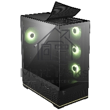 Компьютерный корпус MSI MAG Pano 110R PZ черный без БП ATX 6x120мм 7x140мм 2xUSB 3.0 1xUSB3.1 audio AirDuct bott PSU
