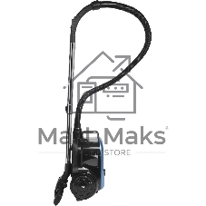 Пылесос Vitek VT-1842 черный/синий, 400/1400 Вт, уборка сухая, пылесборник контейнер 2.5 л