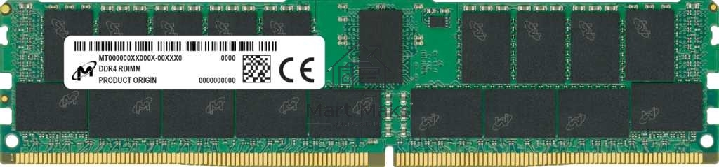 Оперативная память Micron MTA18ASF2G72PDZ-2G9E1, DDR4, 16GB (1x16 GB), 2933 MHz, CL21, RDIMM