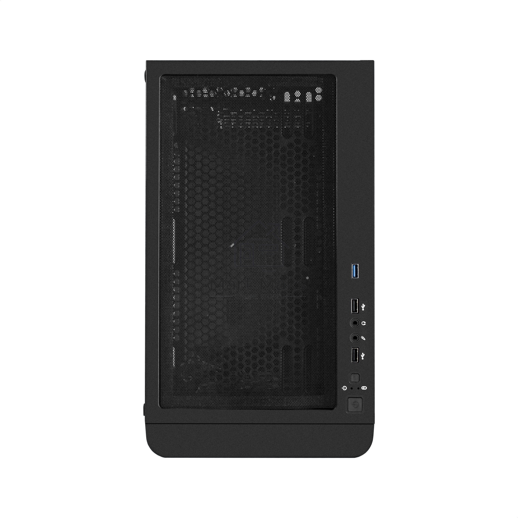 Компьютерный корпус Miditower ExeGate EVO-9202-EVO800 (ATX, БП EVO800RGB с вент. 12 см, с окном, 1*USB+1*USB3.0, аудио, черный, 3 вент. 12см с RGB подсветкой)