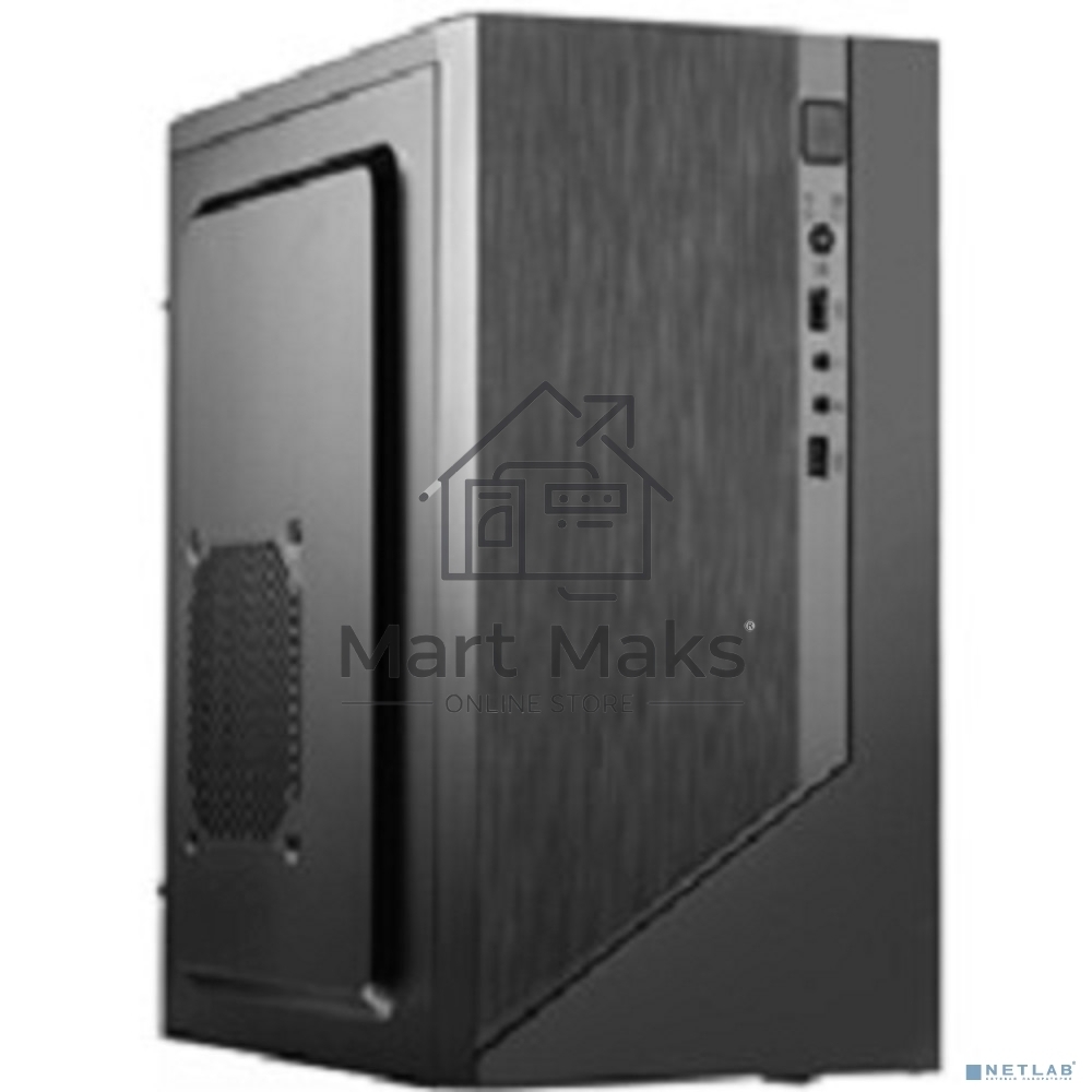 Компьютерный корпус Сase Forza mATX, 450W, 2xUSB2.0, Black, w/o FAN, 12 cm fan PSU, power cord