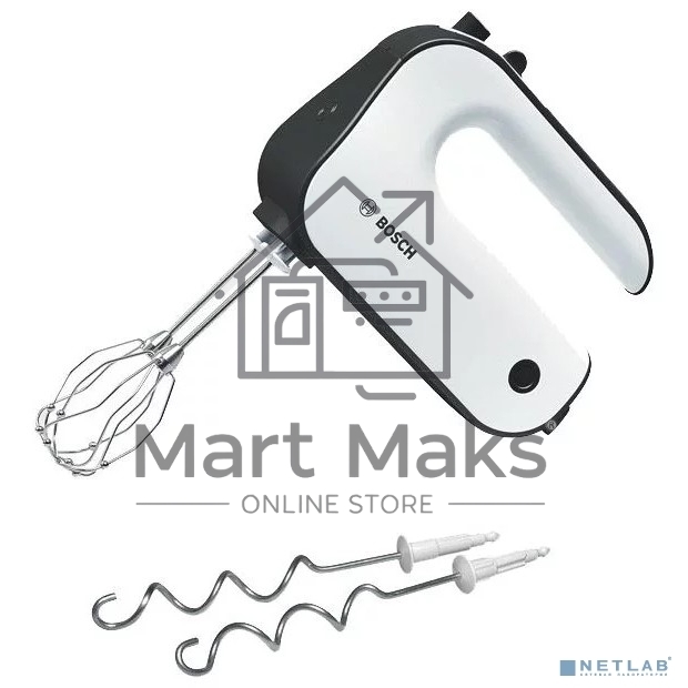 Миксер ручной Bosch MFQ4020 450Вт белый