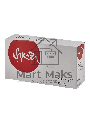 Картридж лазерный Sakura W1510A для HP 4003dw/4003dn/4103fdw/4103fdn, черный, 3050 к.