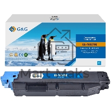 Картридж лазерный G&G GG-TK-5270C (TK5270C) голубой (6000 стр.) для Kyocera ECOSYS P6230cdn/M6230cidn/M6630cidn Картридж лазерный G&G GG-TK-5270C (TK5270C) голубой (6000 стр.) для Kyocera ECOSYS P6230cdn/M6230cidn/M6630cidn
