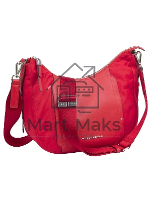 Сумка женская Piquadro Lyra BD6657W92T/R красный ткань/натур.кожа