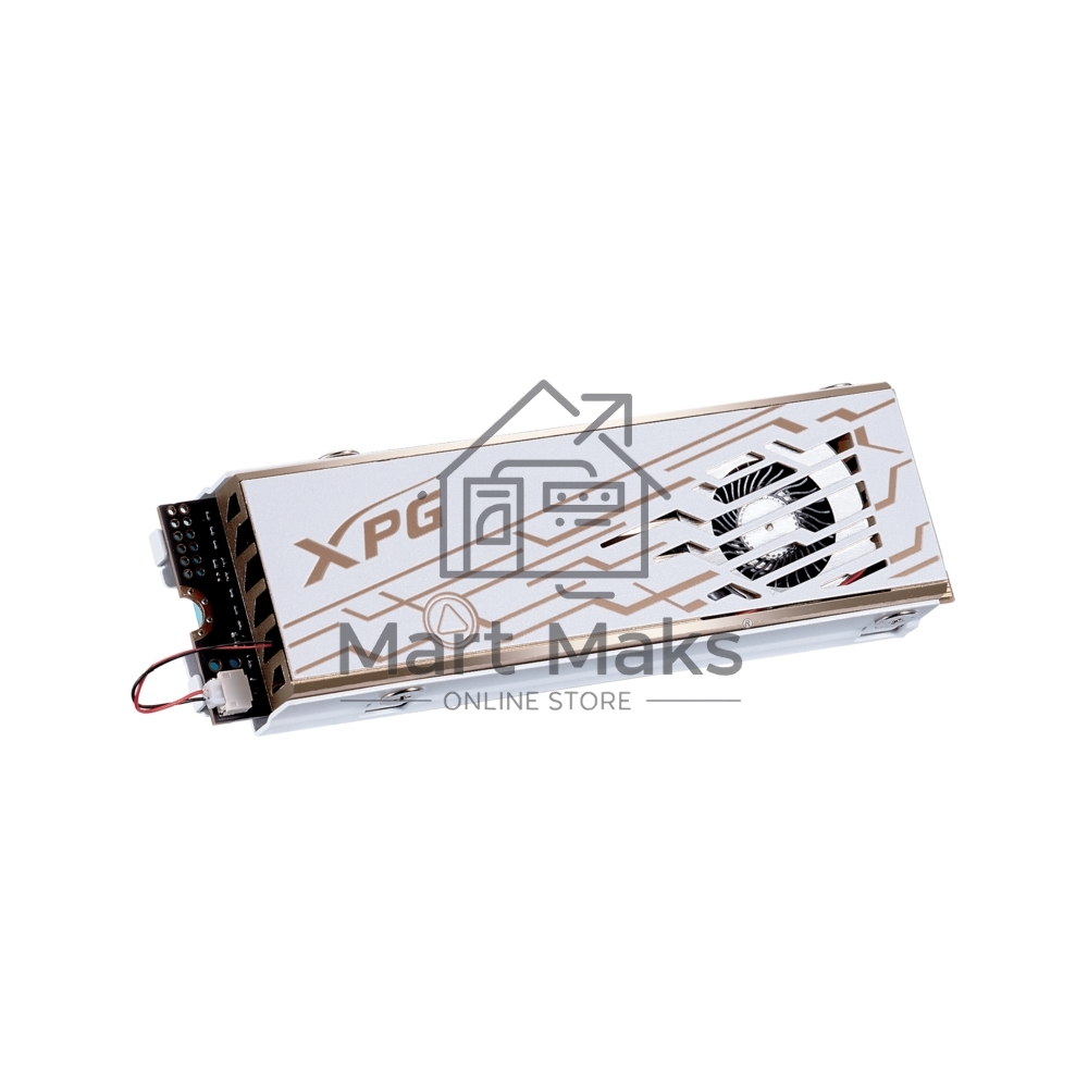 Твердотельный накопитель ADATA SSD XPG MARS 980 PRO, 1000GB, M.2(22x80mm), NVMe, PCIe 5.0 x4, 3D NAND, R/W 14000/10000MB/s, IOPs 1 600 000/1 650 000, TBW 740, DWPD 0.4, with Heat Sink (5 лет)