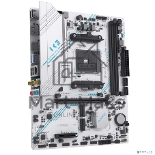 Материнская плата MAXSUN MS-B550M GAMING WIFI ICE, AM4, AMD B550, 2xDDR4, 2xSATA, 2xM.2, 1xPCIe 4.0 x16, 1xPCIe 3.0 x4, 1xHDMI, 1xDP, 1x1Gb LAN, Wi-Fi 5, Bluetooth 4.2, 2xUSB-A 5Gbps, 4xUSB-A 2.0, 3x3.5 мм, 5.1, mATX