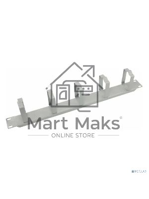 Органайзер гориз, 19, 1U, серый