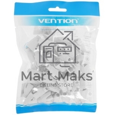 Колпачки изолирующие Vention для разъемов RJ-45 (50 шт.) черный