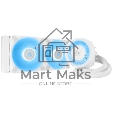 Жидкостная система охлаждения Arctic Liquid Freezer III 240 A-RGb белый, 120 мм, алюминий, 2800 об/мин, 25 дБ, 4 pin, 250 Вт