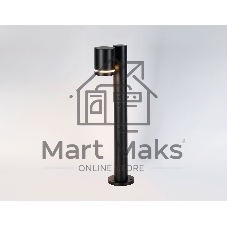 Светильник Ambrella light ST3343 BK черный IP54 GX53 max 15W 100*85*600