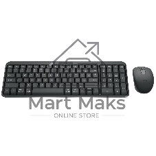 Комплект клавиатура+мышь Logitech Wireless Combo MK250 Compact беспроводной, Bluetooth, 1000 DPI, чёрный