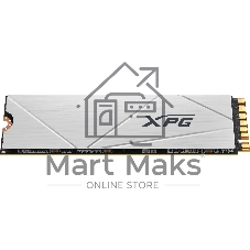 Накопитель SSD ADATA XPG GAMMIX S60, 2Tb, PCIe 4.0 x4, M.2 2280, NVMe, R/W 5000/4200, с радиатором