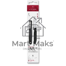 Набор нож/овощеч. Victorinox Swiss Classic 6.7113.21 компл.:2предм. черный европодвес