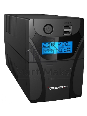 Источник бесперебойного питания Ippon Back Power Pro II 500 300Вт 500ВА черный