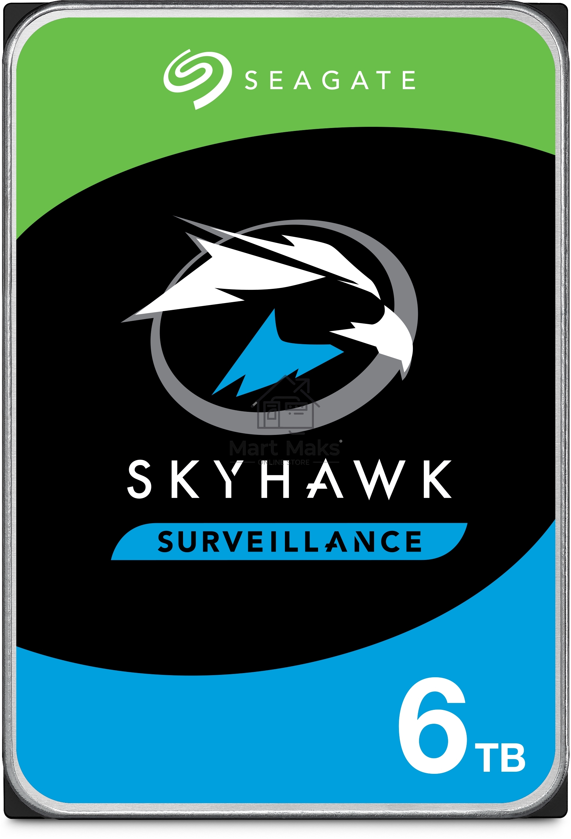 Жесткий диск Seagate 6TB 5400rpm SATA 6GB/S 256MB ST6000VX001 Seagate SkyHawk