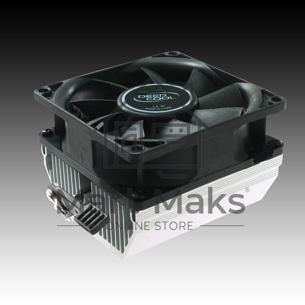 Кулер для процессора DEEPCOOL CK-AM209 V2 черный, 80 мм, алюминий, 1600 об/мин, 22 дБ, 3 pin, 65 Вт, 56 мм
