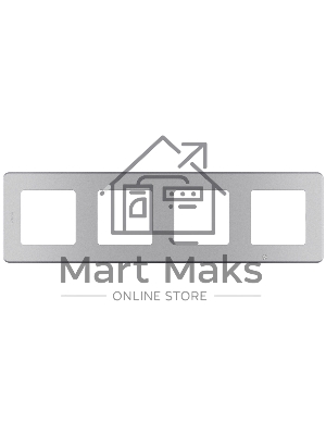 Рамка 4 поста алюминий Inspiria