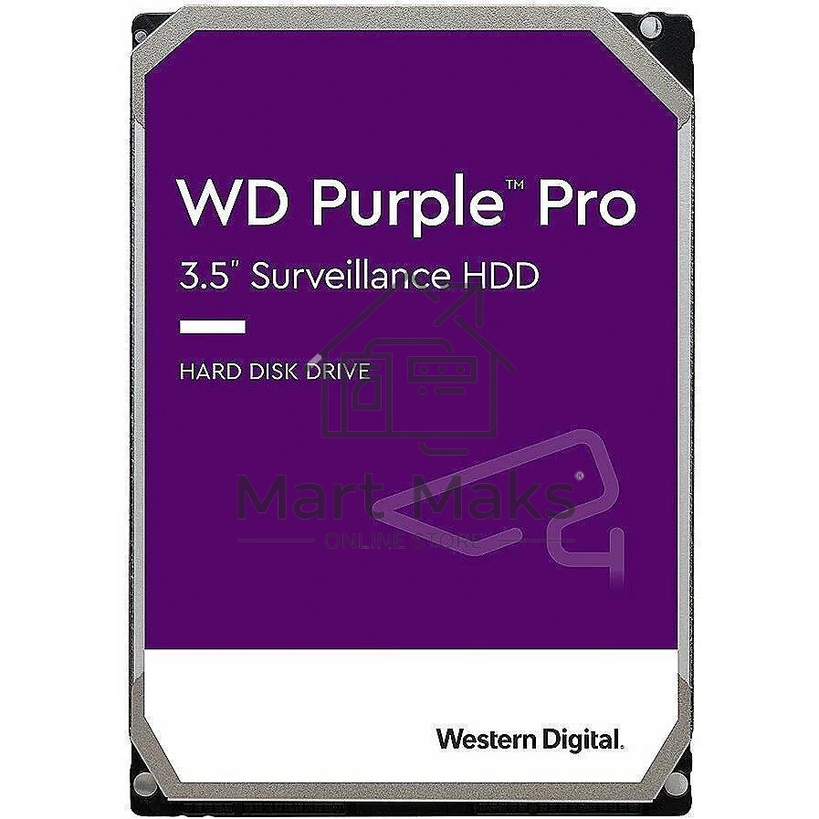 Жесткий диск Western Digital 2TB SATA-III Surveillance Purple (5400rpm) 64Mb 3.5
