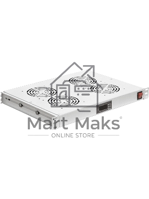 Модуль вентиляторный NTSS (NTSS-FAN4/19T) 4 вент. с термостатом с контроллером серый (упак.:1шт)