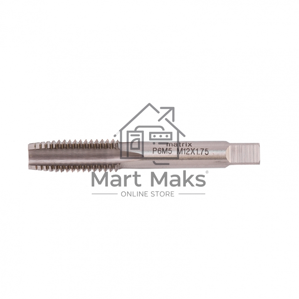 Метчик MATRIX ручной М12x1,75 мм, Р6М5 76696